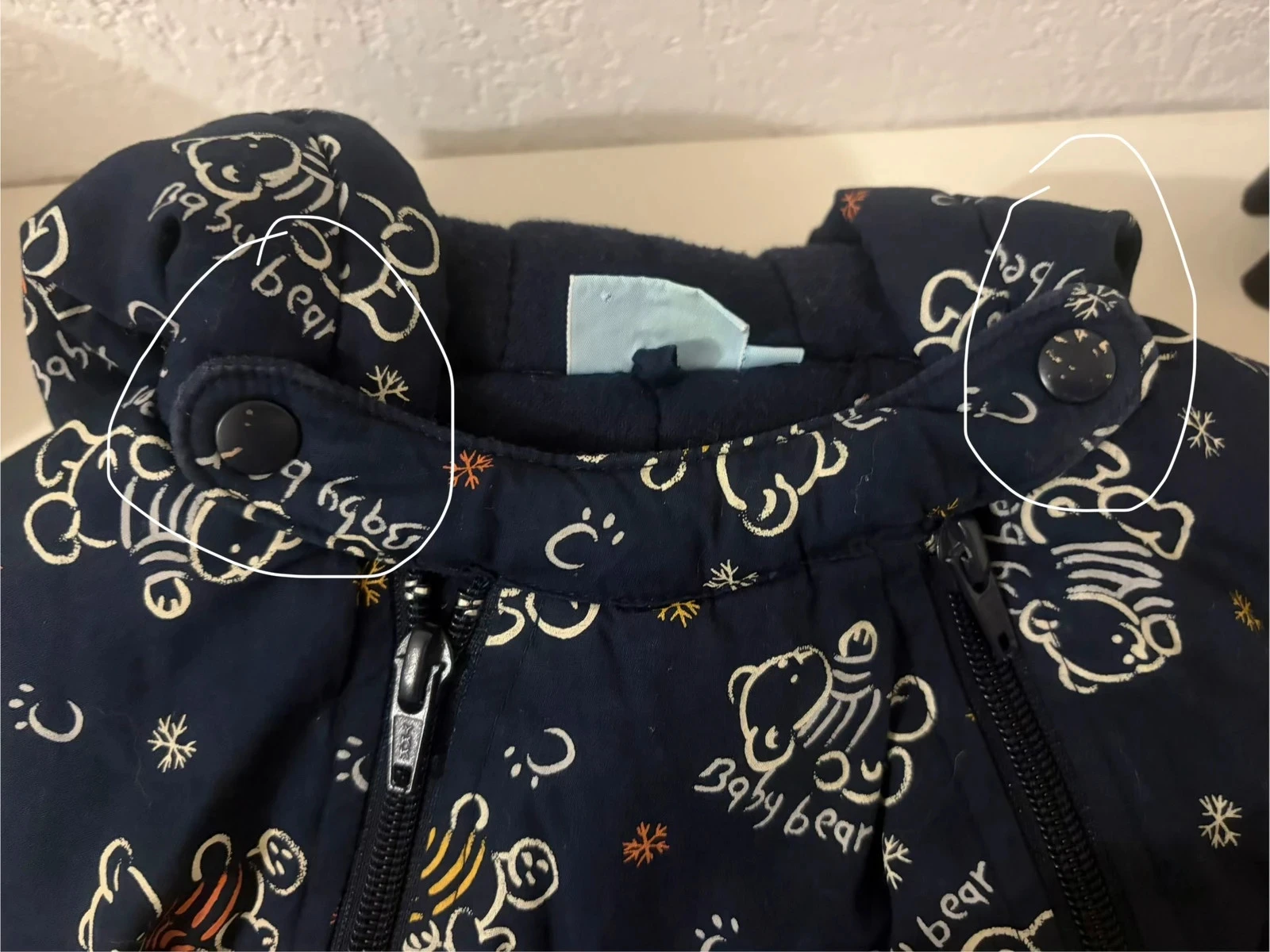 Gewatteerde Pilot Jumpsuit Baby Bear – Maat 18 Maanden – photo 7